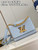 Louis Vuitton LV M21606 Twist MM Bag Epi Blue