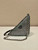 Prada 1BC190 Prada Triangle satin mini-bag with crystals Black