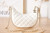 Chanel AS3917 Clutch With Chain Lambskin & Shiny Light Gold Metal White