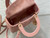 Dior M0565 Medium Lady Dior Bag Pink Grained Cannage Calfskin Gold