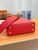 LV M43935 Louis Vuitton Capucines Mini Handbag Taurillon Red