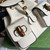 Gucci 702101 Bamboo backpack white