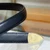Celine 45BAE3A01 Small Western Belt In Taurillon Leather Black 1.8 CM C12003