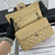 Chanel A01117 Flap Handbag Classic Bag Apricot Lambskin