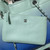 Chanel AS3351 Shopping Bag Shaded Calfskin & Silver-Tone Metal Blue & Light Blue