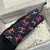 Chanel AS1116 Printed Fabric & Gold Metal Black & Multicolour
