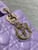 Dior M0531 Small Lady Dior Bag Purple Cannage Lambskin