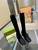 Gucci Women Shoes Style ‎678278 HVKL0 9786 Knee-high boot with harness 191533