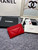 Chanel AP0960 19 CLASSIC CARD HOLDER Lambskin Red