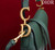 Dior M0455 Saddle Bag With Strap Dark Green Grained Calfskin M0456