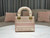 Dior M0500 MINI Lady D-LITE Bag Pink Toile de Jouy Embroidery