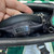 Prada 1BA906 Galleria satin mini-bag with crystals Black