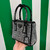 Prada 1BA906 Galleria satin mini-bag with crystals Black