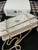 Chanel A96033 Woc Wallet on Chain With Small flower Handle White Lambskin