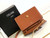 Celine 10J733 CUIR TRIOMPHE Calfskin leather WOC Brown