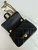 Chanel AS4868 Mini Flap Bag Pearly Lambskin Imitation Pearls & Gold-Tone Metal Black
