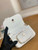 Chanel A81215 Mini messenger bag with Handle White