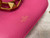 Valentino V0570 Stud Sign Grainy Calfskin Hobo Bag Plum