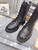 Louis Vuitton Women's Shoes 1A94Q5 Black Territory Flat Ranger 2022 Collection