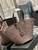 Saint Laurent YSL 693242 Tote Panier Maxi Bag In Raffia Dark Brown