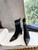 Chanel Women's Shoes Elastic Knitting Ankle Boots 193736