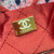 Chanel 22 Handbag Gold-Tone Metal Canvas AS3260 Pink