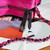 Chanel AS4579 Star Handbag Satin & Black-tone metal Rose Pink