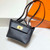 Hermes Mini 2424 Leather 21cm H230263 Black