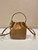 Prada 1BE067 Re-Nylon Satin mini-bag Brown
