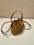 Prada 1BE067 Re-Nylon Satin mini-bag Brown