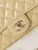 Chanel AS4141 Camellia Embossed Flap With top Handle Bag Beige