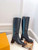 LV 1AB2GK Louis Vuitton Shake Ankle High Boot L77541