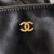 Chanel 22 Handbag AS3261 Shiny Calfskin Gold-Tone Metal Black Logo Gold