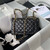Chanel A01113 Flap Handbag Classic Bag Black Lambskin Gold