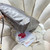 Chanel 22 Handbag Shiny Calfskin AS3261 Gray Silver