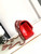 Chanel AS3356 Mini Flap 18cm Patent leather Camellia Red