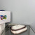 Prada 1BC499 Cleo brushed Gradient leather shoulder bag Beige
