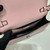 Prada 1BH189 Brushed leather shoulder bag Light Pink