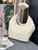 Loewe A914NCHX01 Small Squeeze bag in nappa lambskin White