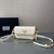 Prada 1BD356 Saffiano leather mini-bag White