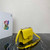 Prada 1BD320 Prada Emblème Saffiano Shoulder Bag Yellow
