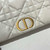 Dior S5135 Caro Macrocannage Pouch Latte Quilted Macrocannage Calfskin