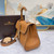 Delvaux AA0569 Brillant PM Rodéo Calf Bag Caramel