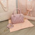 MiuMiu 5BB123 Matelassé nappa leather handbag Light pink