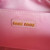 MiuMiu 5BB123 Matelassé nappa leather handbag Alabaster Pink