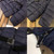 Moncler G20912A Women's Short Down Navy blue 88634