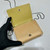 Prada Crystal-studded card holder with shoulder strap 1MR024 Yellow Crystal
