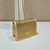 Prada Crystal-studded card holder with shoulder strap 1MR024 Yellow Crystal