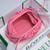 Bottega Veneta 585852 BV Mini Pouch Pink Bag