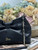Dior Small Dior Bow Bag Calfskin leather with Bow M0715 Black embroidery